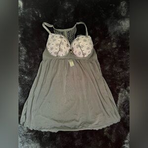 Jessica Simpson Black Lace Babydoll Lingerie - Size Small